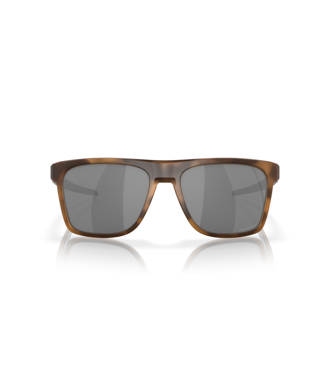 OAKLEY LEFFINGWELL MATTE BROWN TORTOISE SUNGLASSES w/ PRIZM BLACK POLAR