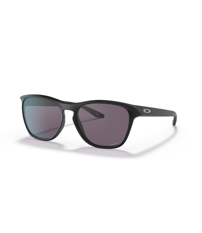 OAKLEY MANORBURN MATTE BLACK SUNGLASSES w/ PRIZM GREY