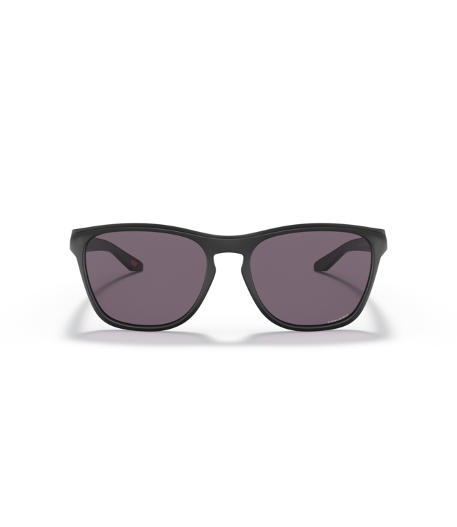 OAKLEY MANORBURN MATTE BLACK SUNGLASSES w/ PRIZM GREY