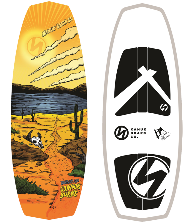 KANUK BURNSY PRO WAKE SURF BOARD ARIZONA 2024 ONE