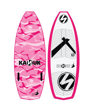KANUK KANUK CASSIDY GALE PRO WAKE SURF BOARD PINK CAMO 2022