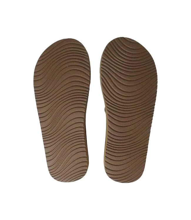 RIP CURL MENS REVIVAL STAPLE SANDAL BLACK/BROWN