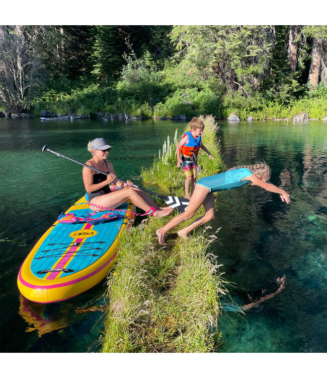 VAMO 9' FULL COILED LEASH SEAFOAM
