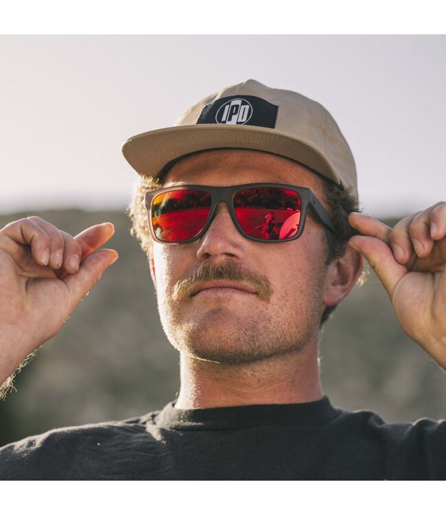 ELECTRIC SWINGARM AFTERBURNER SUNGLASSES w/ FIRE CHROME