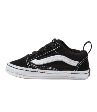 VANS VANS INFANT BOYS OLD SKOOL CRIB SHOE BLACK/TRUE WHITE