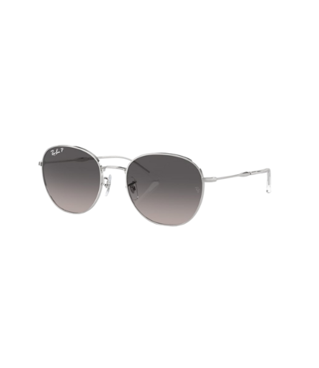 RAY-BAN RB3809 SUNGLASSES SILVER w/ GREY GRADIENT POLAR