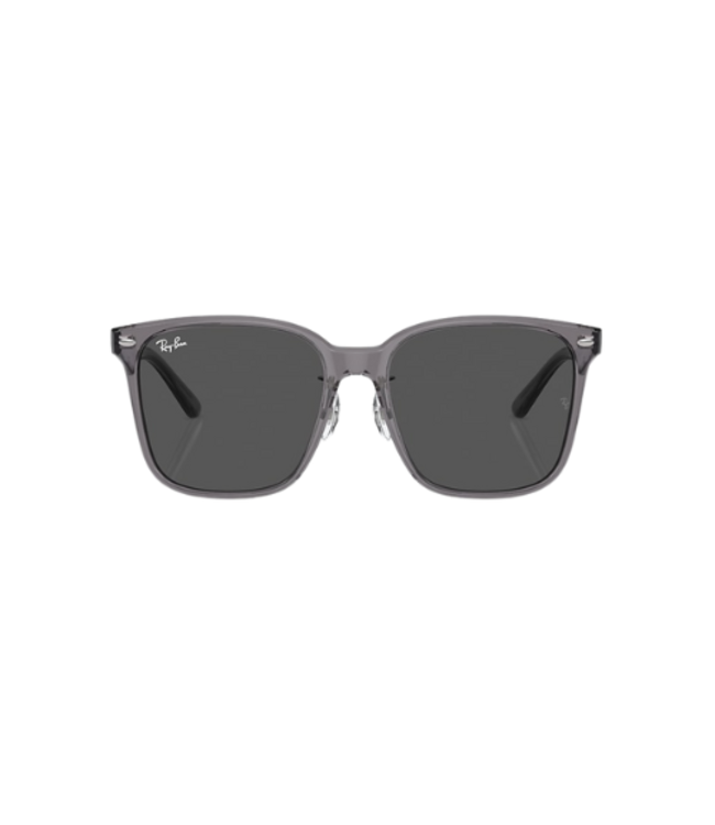 RAY-BAN RB2206D SUNGLASSES TRANSPARENT GREY w/ DARK GREY