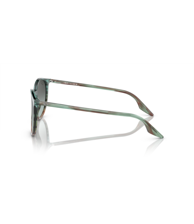 RAY-BAN RB2204 SUNGLASSES STRIPED BLUE GREEN w/ BLUE VINTAGE