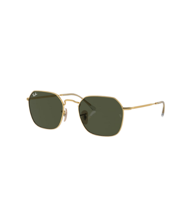 RAY-BAN JIM SUNGLASSES ARISTA w/ GREEN