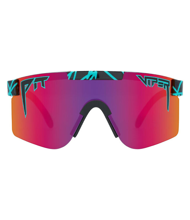 PIT VIPER THE SINGLE WIDES SUNGLASSES THE VOLTAGE w/ POLAR PINK/PURPLE