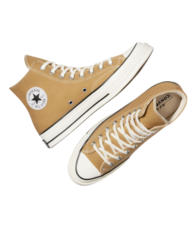 CONVERSE WOMENS CHUCK 70 HI SHOE TOADSTOOL TAN/EGRET/BLK