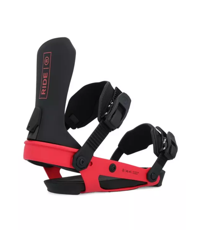 RIDE WOMENS AL-6 SNOWBOARD BINDINGS BLACK 2025