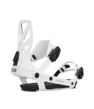RIDE RIDE A-4 SNOWBOARD BINDINGS WHITE 2025
