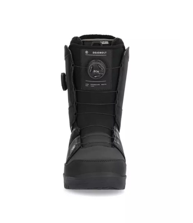 RIDE DEADBOLT ZONAL SNOWBOARD BOOTS BLACK 2025
