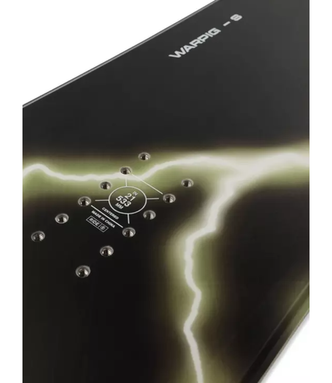 RIDE WARPIG SNOWBOARD 2025