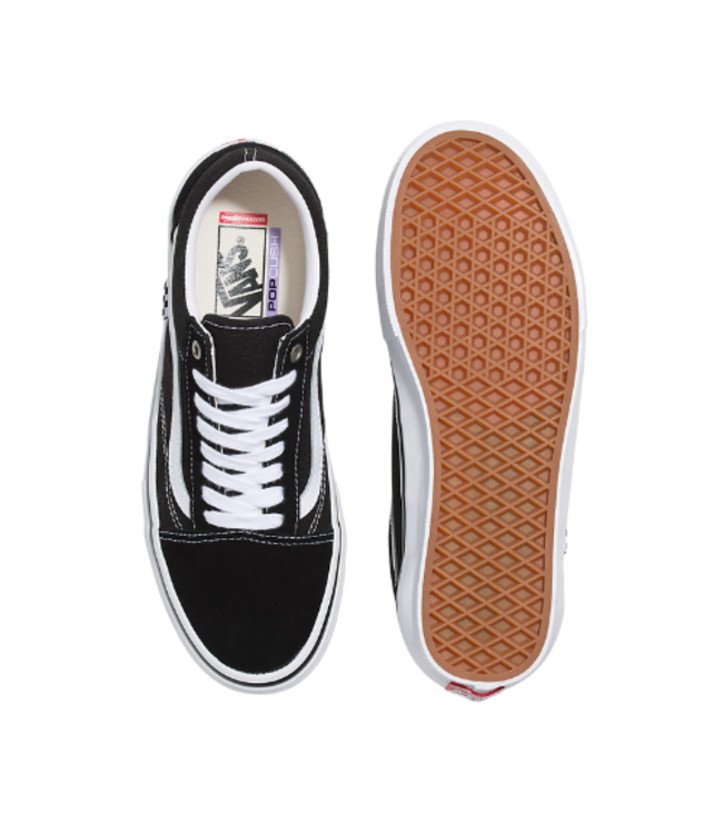 VANS SKATE OLD SKOOL SHOE BLACK/WHITE