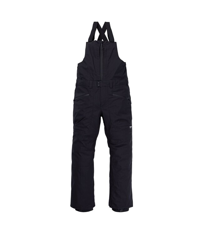 BURTON RESERVE BIB PANTS TALL TRUE BLACK 2025