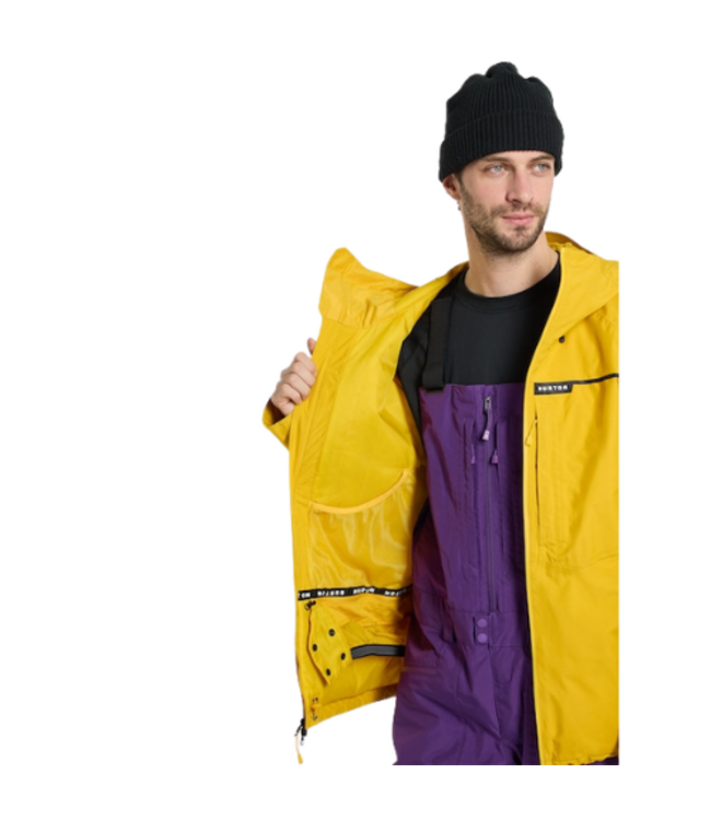 BURTON PILLOWLINE GORE-TEX JACKET GOLDENROD 2025