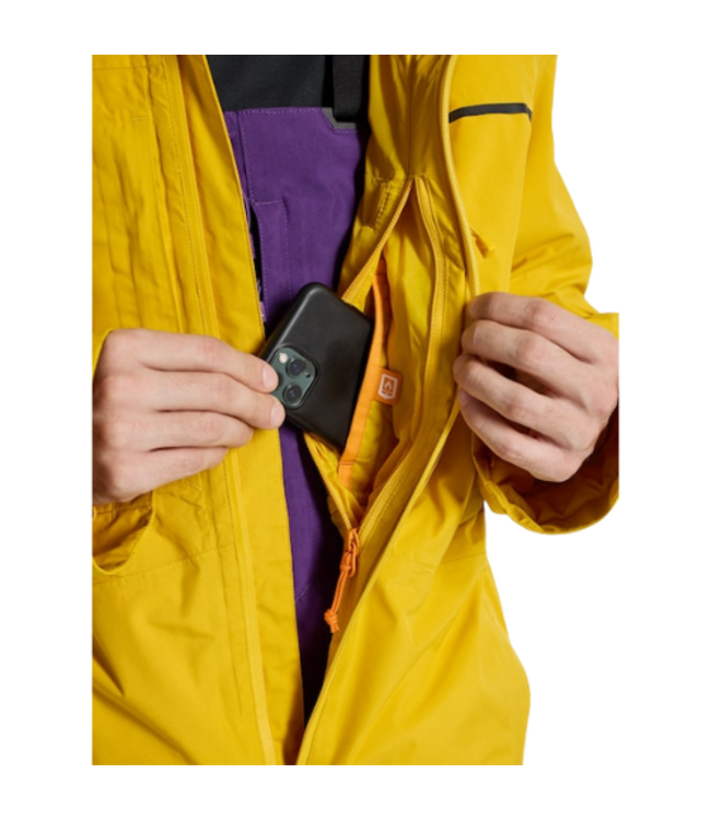 BURTON PILLOWLINE GORE-TEX JACKET GOLDENROD 2025