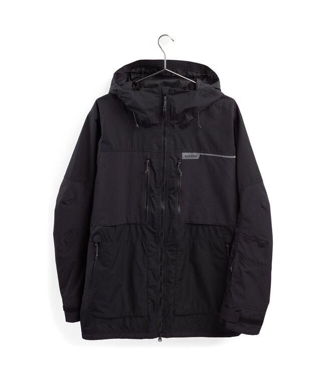 BURTON FROSTNER JACKET TRUE BLACK 2025