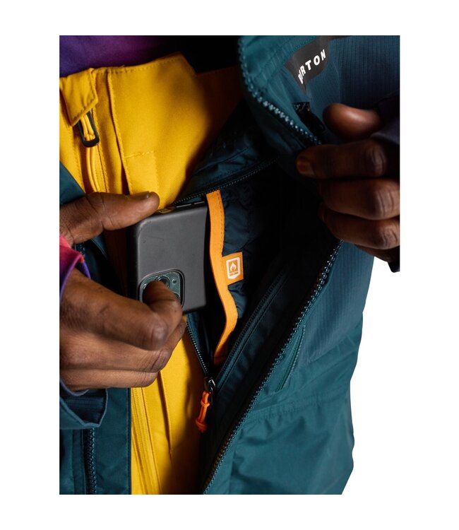 BURTON FROSTNER JACKET DEEP EMERALD 2025