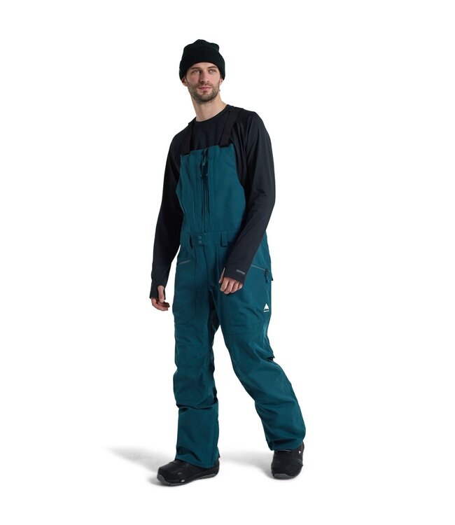 BURTON RESERVE BIB PANTS DEEP EMERALD 2025