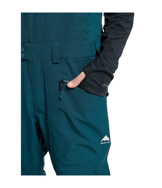 BURTON RESERVE BIB PANTS DEEP EMERALD 2025