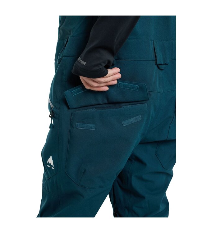 BURTON RESERVE BIB PANTS DEEP EMERALD 2025