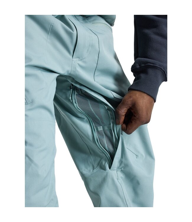 BURTON RESERVE BIB PANTS PETROL GREEN 2025