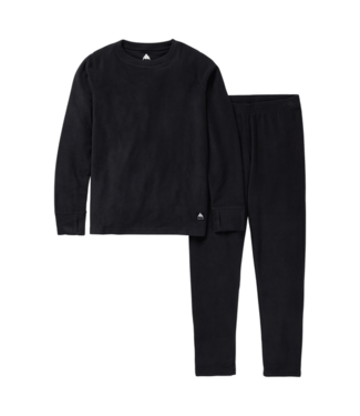 BURTON BURTON KIDS HEAVYWEIGHT FLEECE SET TRUE BLACK 2025