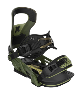 BENT METAL BENT METAL LOGIC SNOWBOARD BINDINGS GREEN 2025