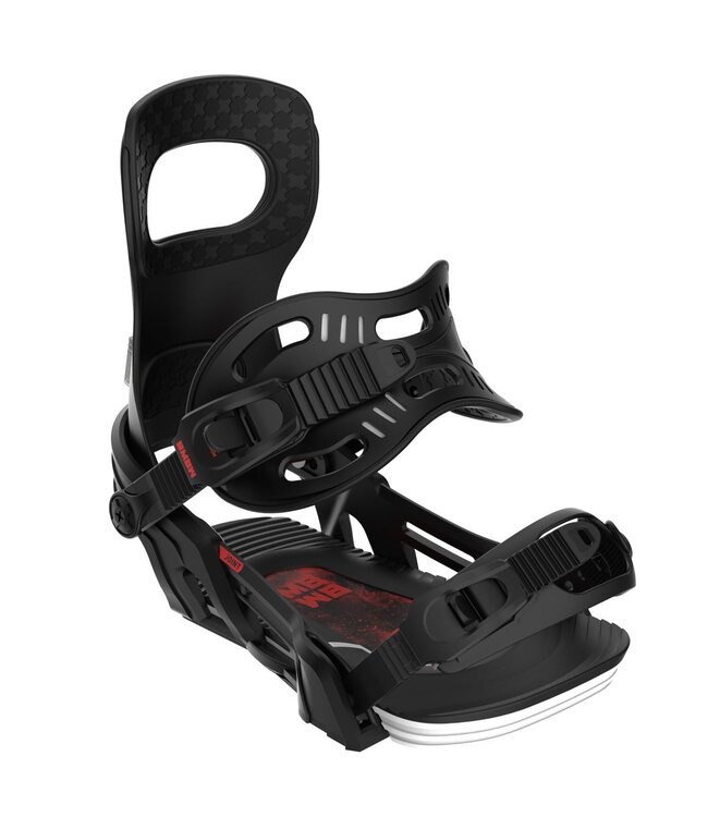 BENT METAL JOINT SNOWBOARD BINDINGS BLACK 2025