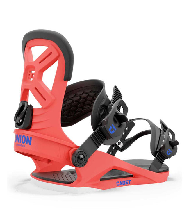 UNION YOUTH CADET SNOWBOARD BINDINGS RED 2025