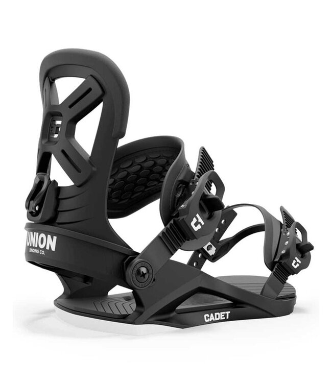 UNION YOUTH CADET SNOWBOARD BINDINGS BLACK 2025