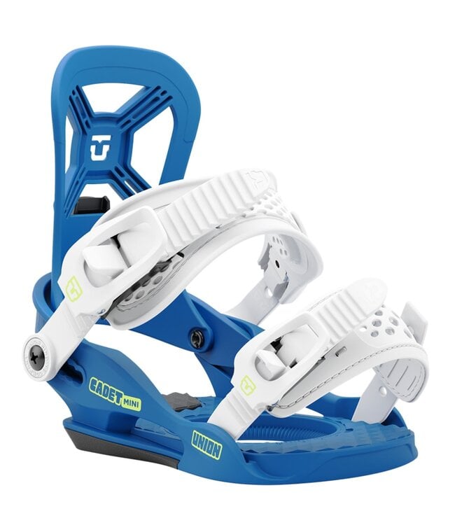UNION YOUTH CADET MINI SNOWBOARD BINDINGS BLUE 2025