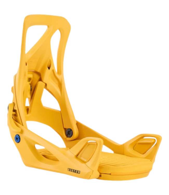 BURTON WOMENS STEP ON RE:FLEX SNOWBOARD BINDINGS GOLDENROD 2025