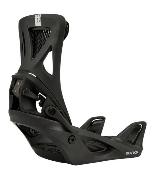 BURTON WOMENS STEP ON ESCAPADE RE:FLEX SNOWBOARD BINDINGS BLACK 2026