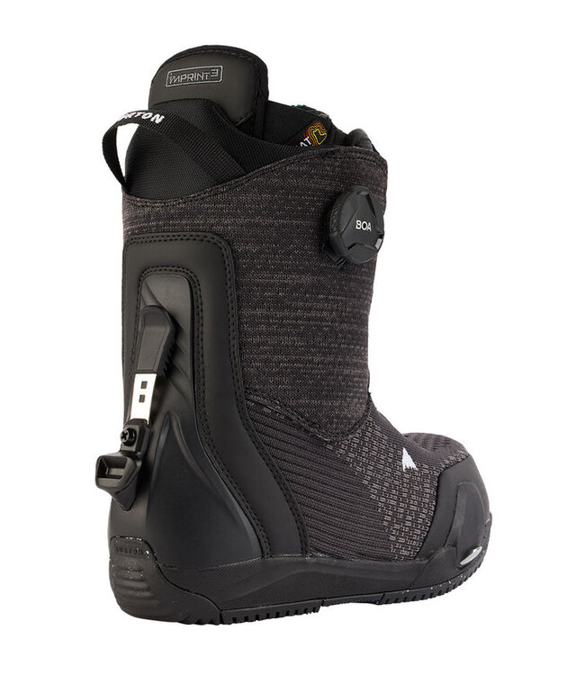 BURTON WOMENS RITUAL STEP ON SNOWBOARD BOOTS BLACK 2025