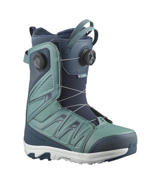 SALOMON SALOMON WOMENS IVY SJ BOA SNOWBOARD BOOTS DARK OCEAN/MIDNIGHT NAVY/WHITE 2025