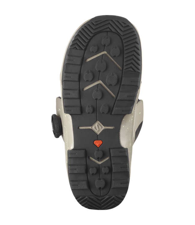 SALOMON WOMENS VISTA DUAL BOA SNOWBOARD BOOTS VINTAGE KHAKI/BLACK/YELLOW 2025