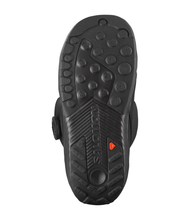 SALOMON WOMENS KIANA DUAL BOA SNOWBOARD BOOTS BLACK/BLACK/SEPIA TINT 2025