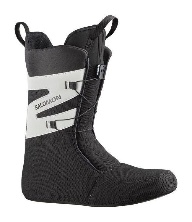 SALOMON DIALOGUE LACE SJ BOA SNOWBOARD BOOTS BLACK/BLACK/WHITE 2025