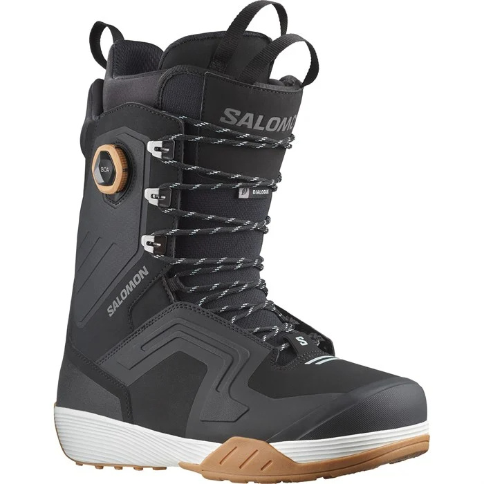 22-23 SALOMON DIALOGUE LACE SJ BOA サロモン SALOMON DIALOGUE LACE SJ BOA SNOWBOARD BOOTS BLACK/BLACK