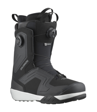 SALOMON SALOMON DIALOGUE DUAL BOA SNOWBOARD BOOTS BLACK/BLACK/WHITE 2025