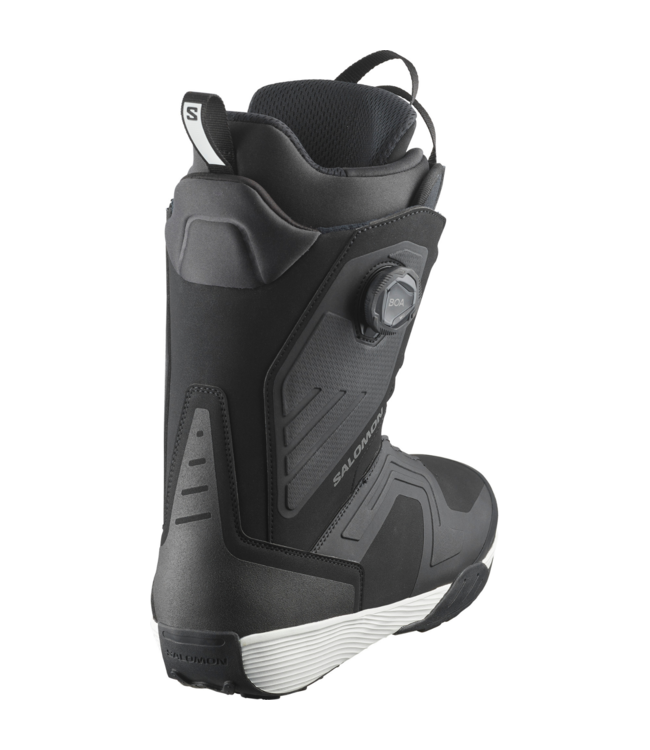 SALOMON DIALOGUE DUAL BOA SNOWBOARD BOOTS BLACK/BLACK/WHITE 2025