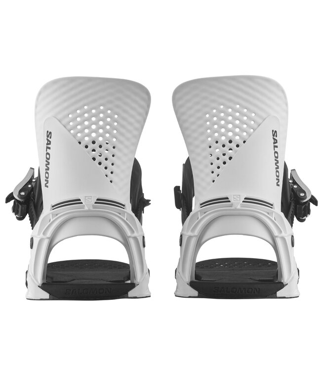 SALOMON HOLOGRAM SNOWBOARD BINDINGS WHITE 2025