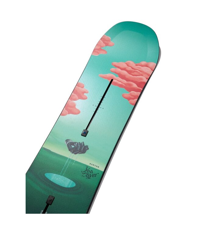 BURTON WOMENS YEASAYER CAMBER SNOWBOARD 2025