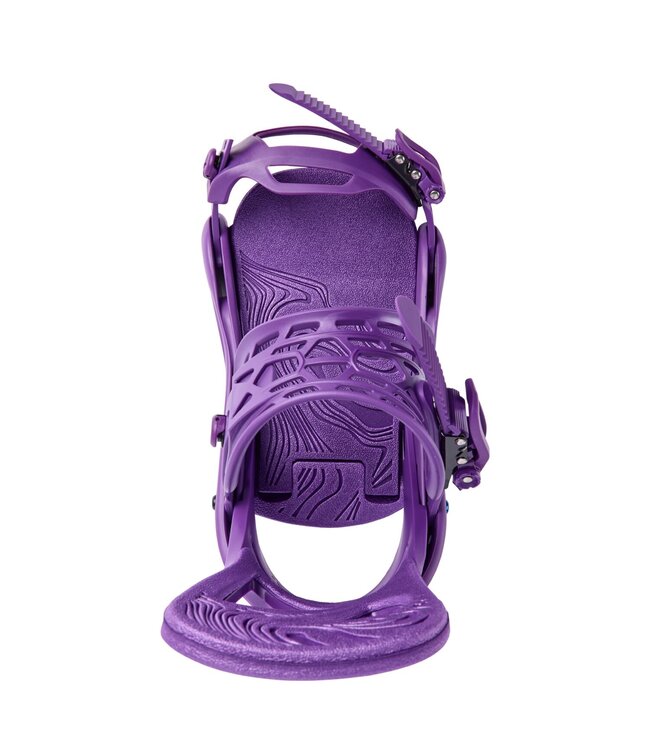 BURTON WOMENS SCRIBE RE:FLEX SNOWBOARD BINDINGS IMPERIAL PURPLE 2025