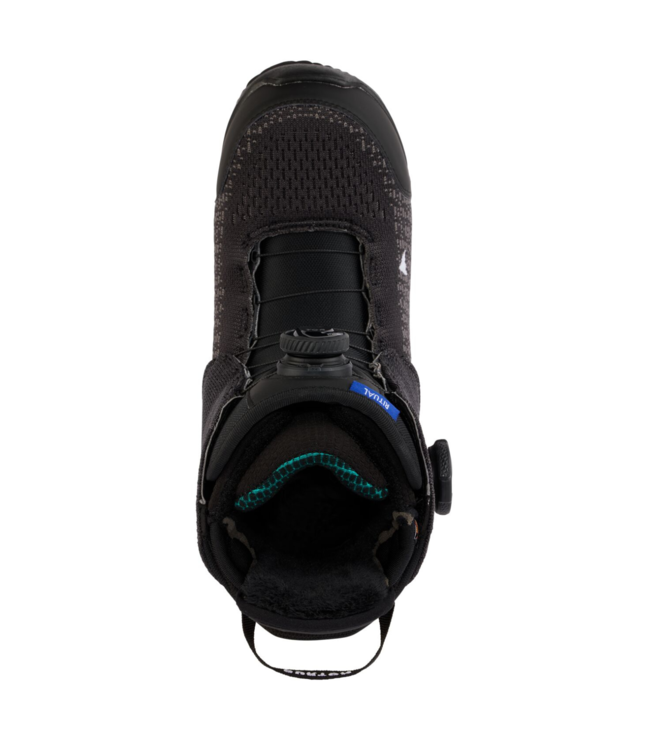 BURTON WOMENS RITUAL BOA SNOWBOARD BOOTS BLACK 2026