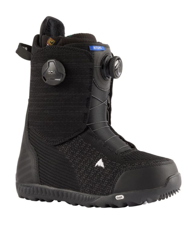 BURTON WOMENS RITUAL BOA SNOWBOARD BOOTS BLACK 2026